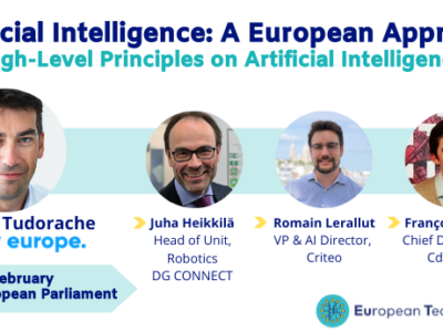 Artificial Intelligence: A European Approach